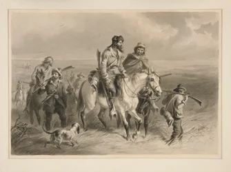 Grænse Ruffians invaderer Kansas