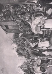Forrest, illustration fra Hindenburg udgivet af Daterlandischer Derlag C U Weller Berlin