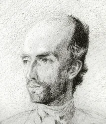 Portræt af en mand, ca. 1845