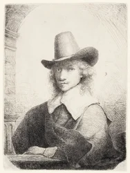 Mand i høj hat, c.1645-50