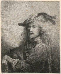 Portræt af en officer (muligvis kunstnerens selvportræt?)