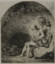 Sankt Hieronymus i anger