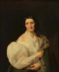 Barbara von Schickh, som brud til Wolfgang Ritter von Manner