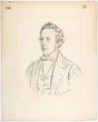 Portræt af Franz Jauner (Wien 1832-1900 Wien), teaterdirektør og skuespiller i Wien