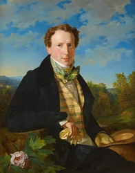 Selvportræt, 1828.