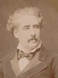 Portræt af komponisten Olivier Métra 1830-1889, 1870.