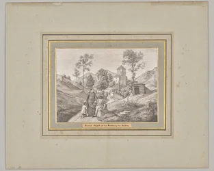 På onsdag. Gangsti på Mönchsberg nær Salzburg