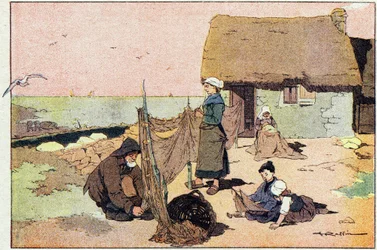 Synderen, i barndommens billedbog, ca. 1900 (gravering)