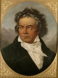 Ludwig van Beethoven ... (olie på lærred)