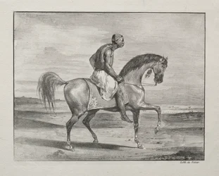 Afrikaner til hest, 1823.