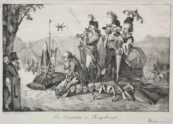 The Crayfish of Longchamps, 1822.
