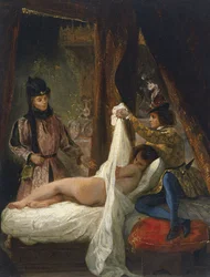 Hertugen af Orléans viser sin elsker, ca. 1826