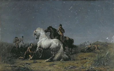 Hestetyvene, 1800-tallet