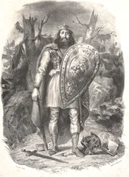 Uden titel, graveret af Godefroy Engelmann