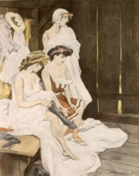 Hører du, nu fløjter han Rheingold, han skal helt sikkert tage badebukserne på.