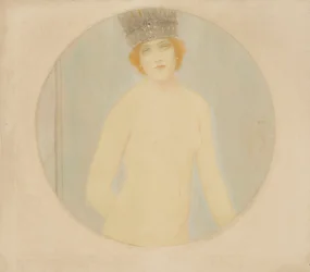Nøgen dronning, ca. 1910