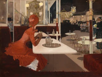 I Caféen, 1882-84.