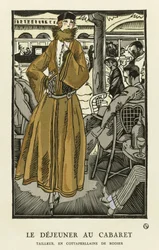 Frokost på Cabaret, pub. 1921 (stencilprint)