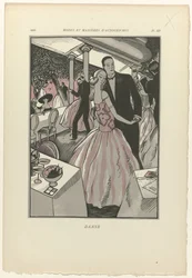 Modes and Manners of Today, 1922, Pl. 3: Dans