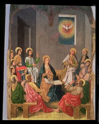 Pinsen (olie på panel)