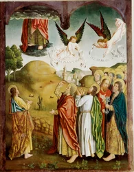Himmelfarten, maleri af Fernando Gallego