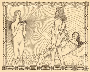 The Eternal Bride, tallerken 2, fra porteføljen 