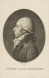 Portræt af Pierre-Louis Roederer 1754-1835.