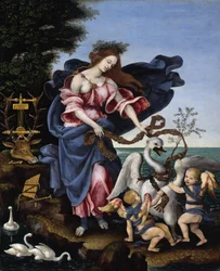 Italiensk: Musikkens Allegori Musikkens Allegori (Erato)