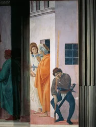 Sankt Peter befriet fra fængslet, af Filippino Lippi, fresko