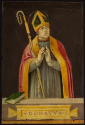 St. Donatus, ca. 1490 (tempera på panel)
