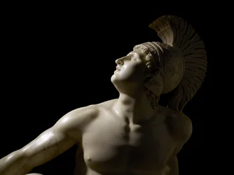 Den sårede Achilleus