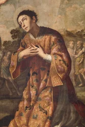 Laverios martyrium, detalje