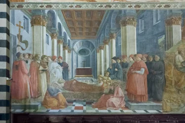 St. Stephens begravelse, detaljer