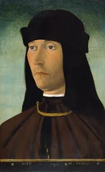 Portræt af Alessandro de Richao, efter 1491