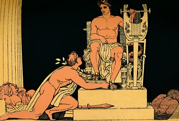 Orestes Suppliant to Apollo, 1880