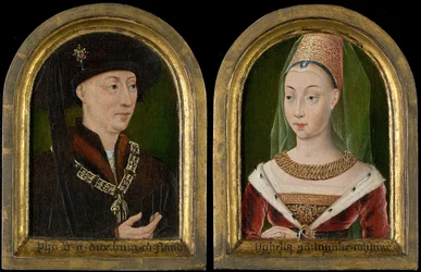 Filip den Gode, hertug af Burgund; Isabelle af Bourbon ()
