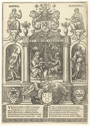 Våbenskjold fra Antwerp Guild of Saint Luke