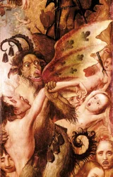 Djævelen, helvedes scene