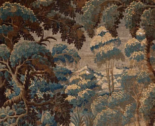 flamsk gobelin. udholde. Slut 17.-begyndelsen af ​​1700-tallet. Ejendom af kirken Sint-Walburgakerk Oudenaarde (Dekenij van de Sint-Walburga).