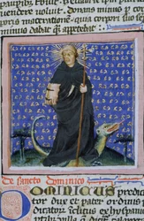 Ms Gen 1111 Page fra Legenda Aurea, Brugge, ca. 1400-10