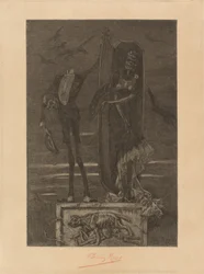 The Supreme Vice: Frontispice, 1884.