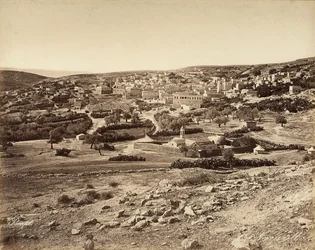 Panoramaudsigt over Nazareth, Israel