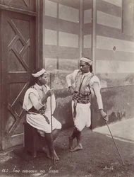 Kend løbere i Kairo, 1870