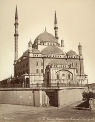 Muhammad Ali-moskéen, kendt som Alabastmoskéen, i Kairo, Egypten