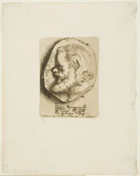 Profilportræt af Charles Meryon