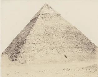 Djizeh Necropolis of Memphis, Pyramid of Chephren, 1851-52, trykt 1853-54.