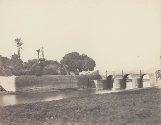Syout, Pont Sur le Grand Canal, 1851-52, trykt 1853-54.
