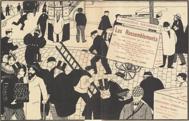 Bogjakke til "Les Rassemblements"
