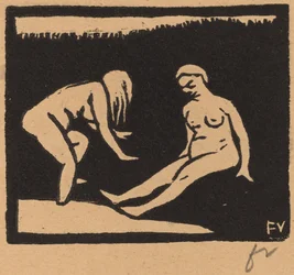 Forlader vandet (La sortie du bain)