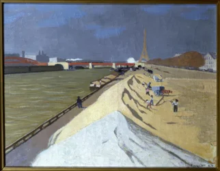 Bunker af hvidt sand (Seinens bredder)